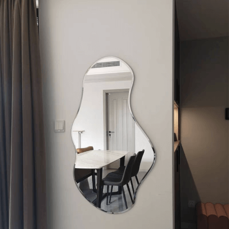 กระจกแขวนผนัง MY DOLLS HOUSE TUSCA 120 ซม. สีเงิน_2